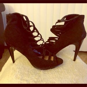 Black designer Booties